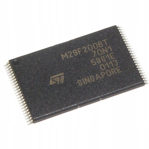 

Pamięć flash 2Mbit M29F200BT-70N1 TSOP-48 Stm