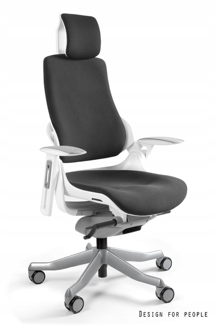 Fotel ergonomiczny WAU biały BL418 BLACK