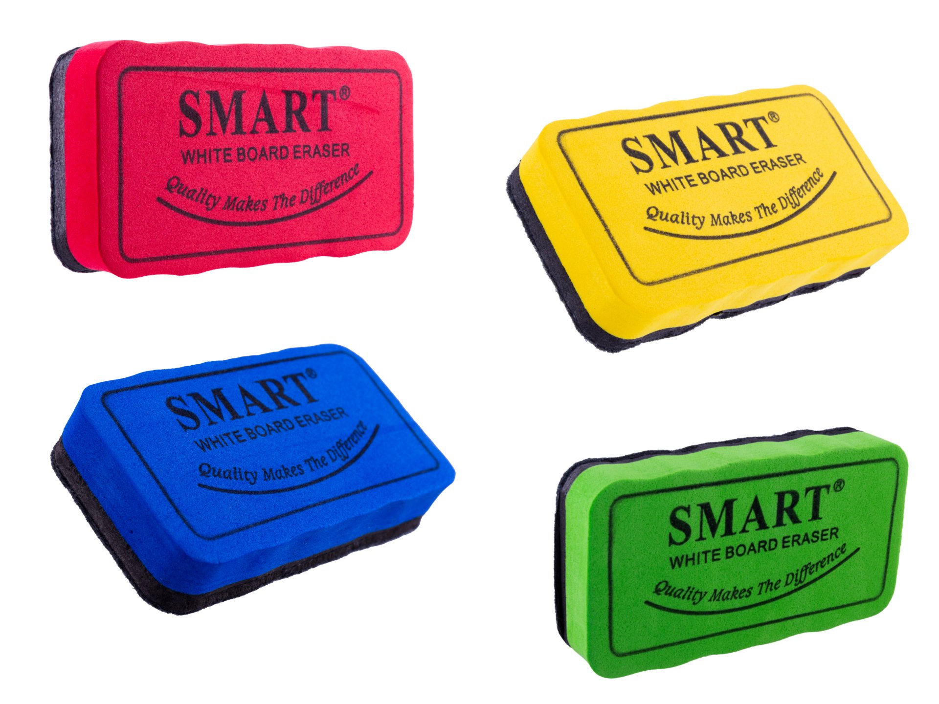 Gąbka z magnesem do tablic suchościeralnych 10szt