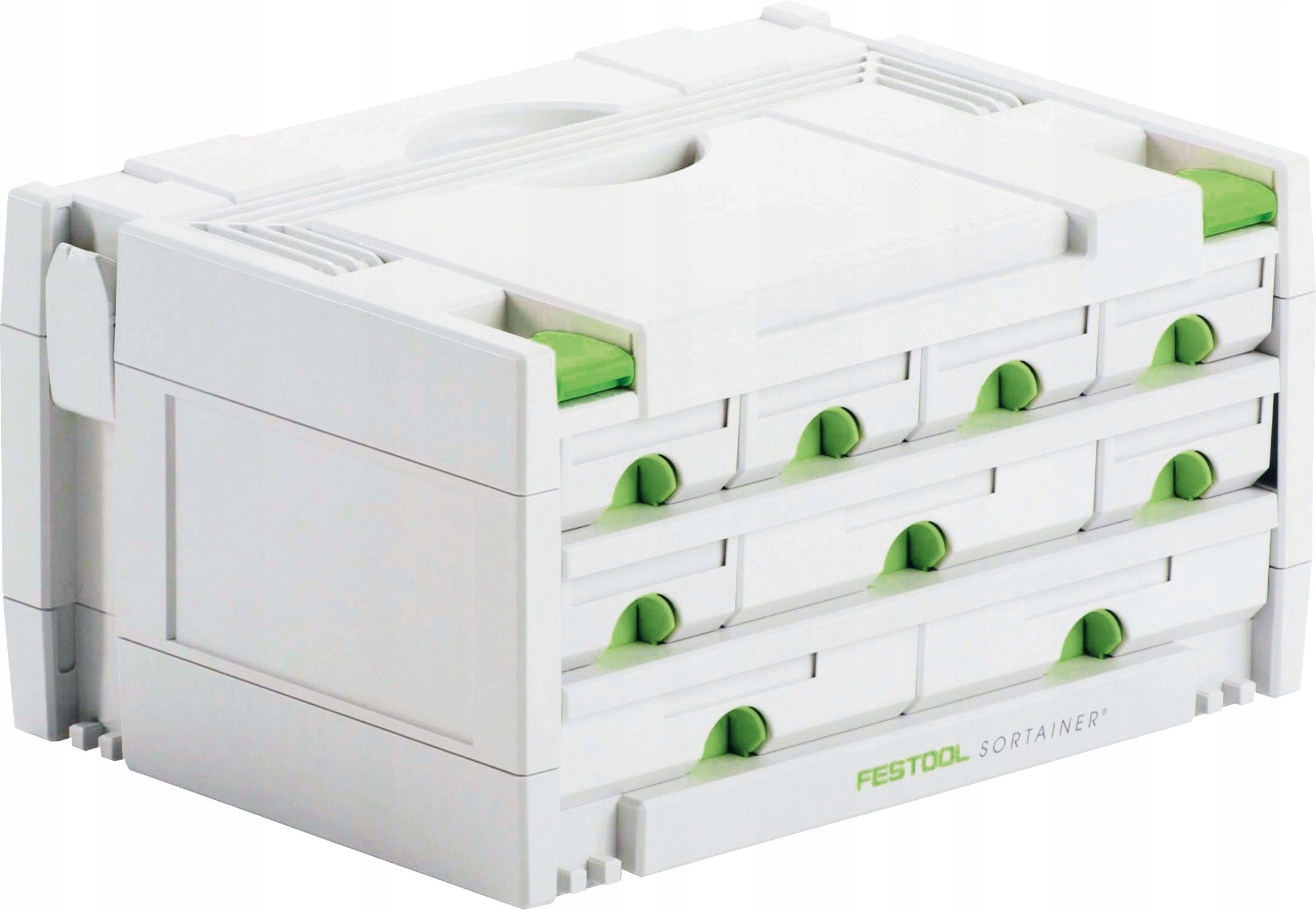 Systainer Sys 3-SORT/9 Posiada 9 szuflad Idealny do Lego Festool 491985