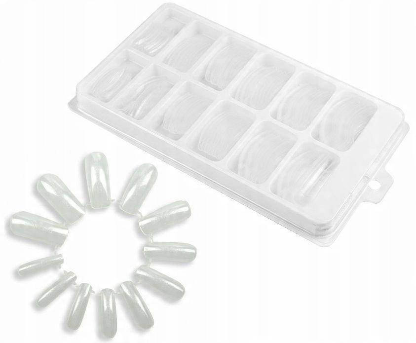 

Formy do Poli Akrylu Żelu Dual System 12sztuk B/o