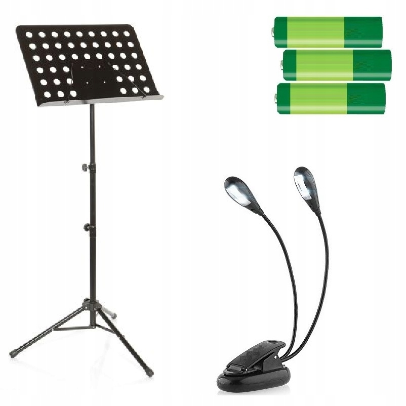 

Pulpit Do Nut Statyw Stojak Na Nuty+ Lampka