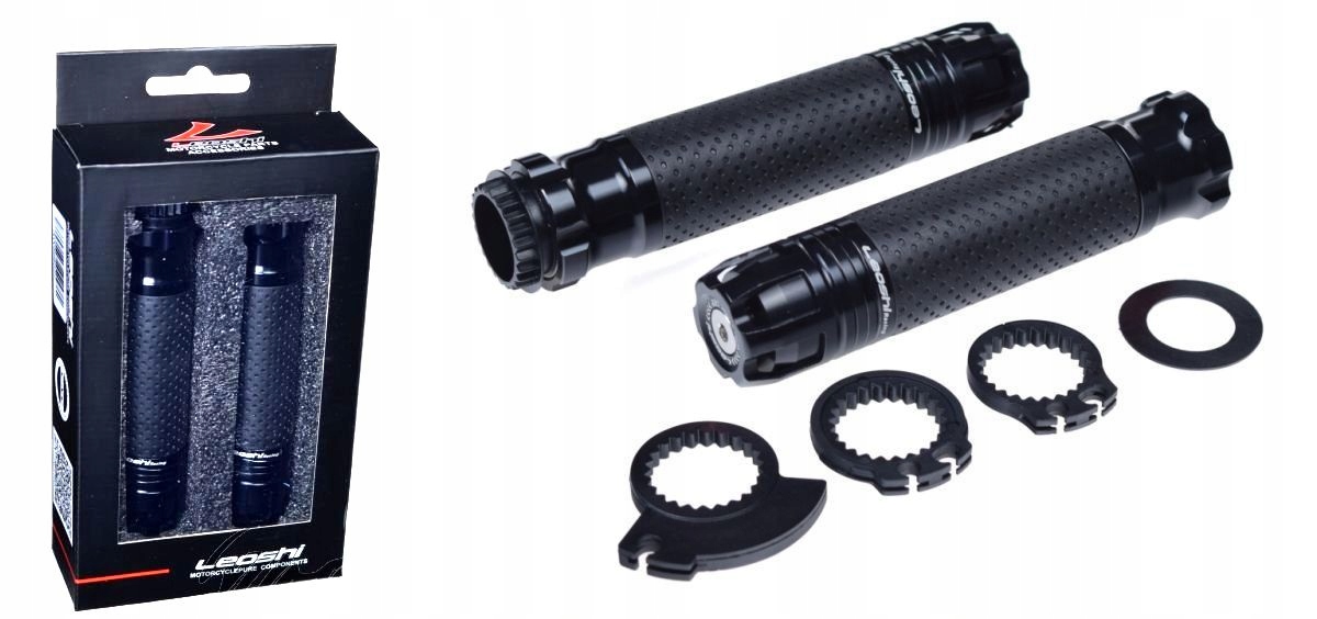 Černé Manžety Guma Sada Párových Koncovek