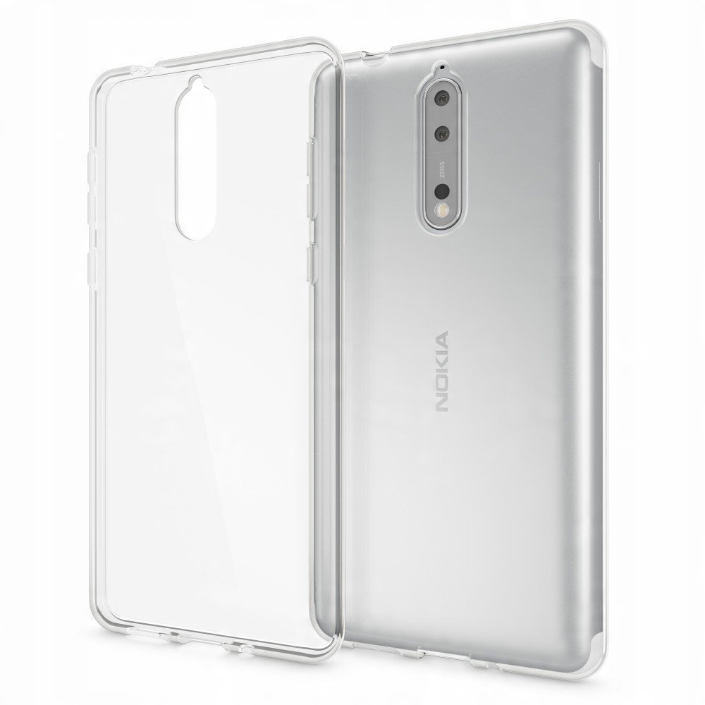 

Etui Silikonowe Futerał Gel Case Tpu Nokia 8