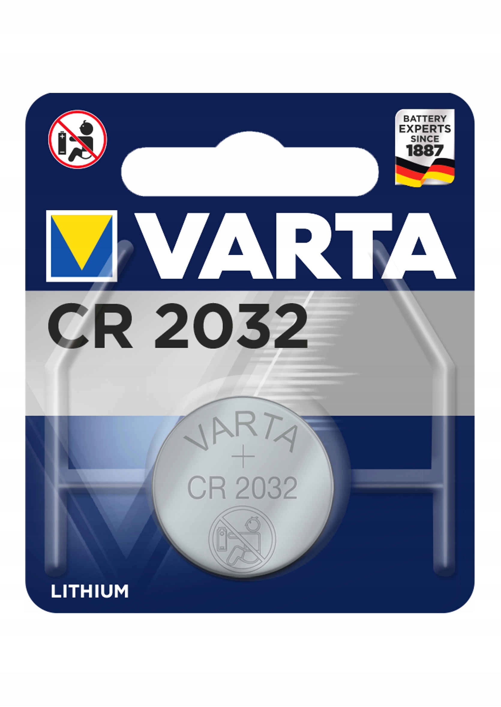 

Bateria Varta 3V 230aAh CR2032 Pilot Kluczyk Guzik