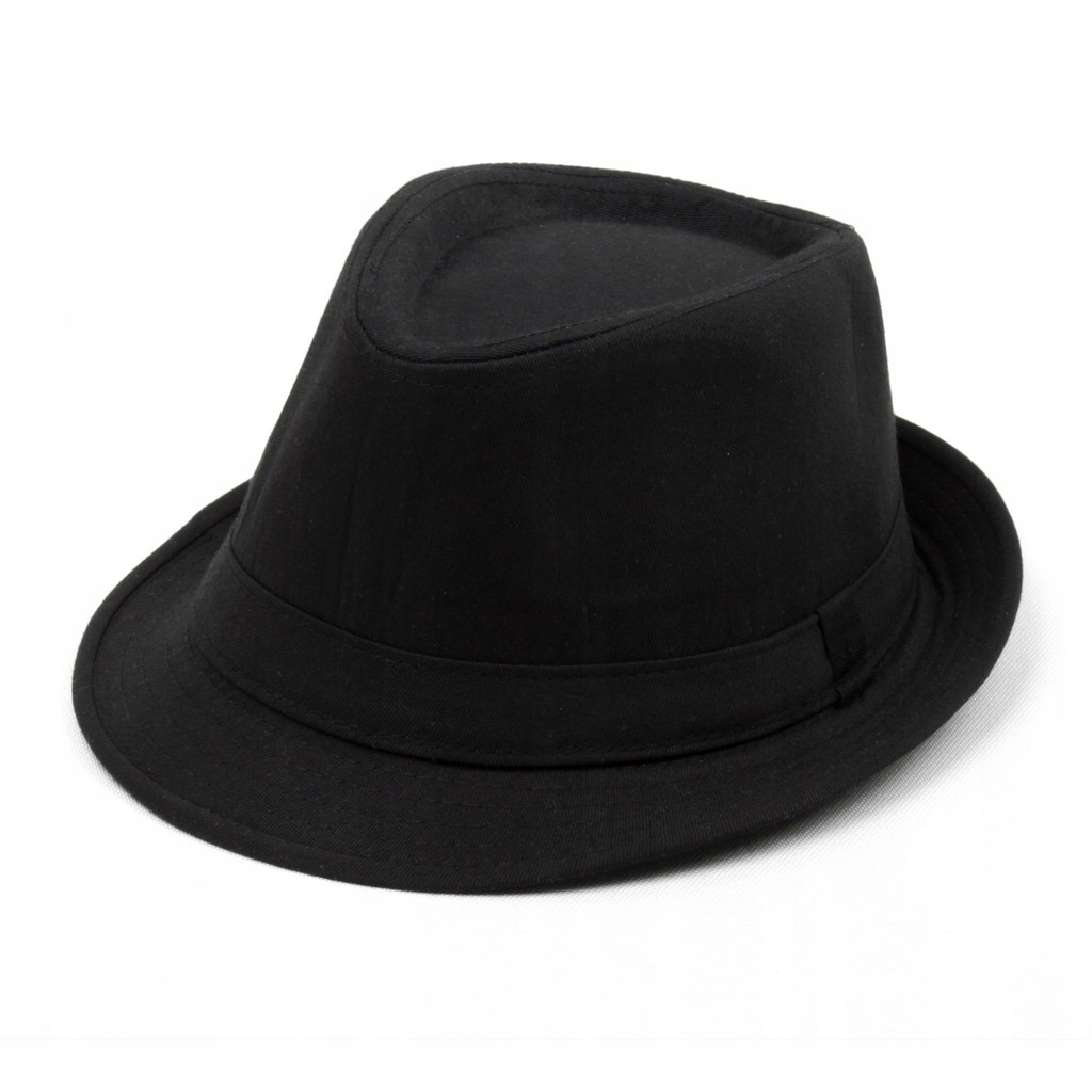 KAPELUSZ CZARNY KLASYCZNY TRILBY JACKSON r. 56cm