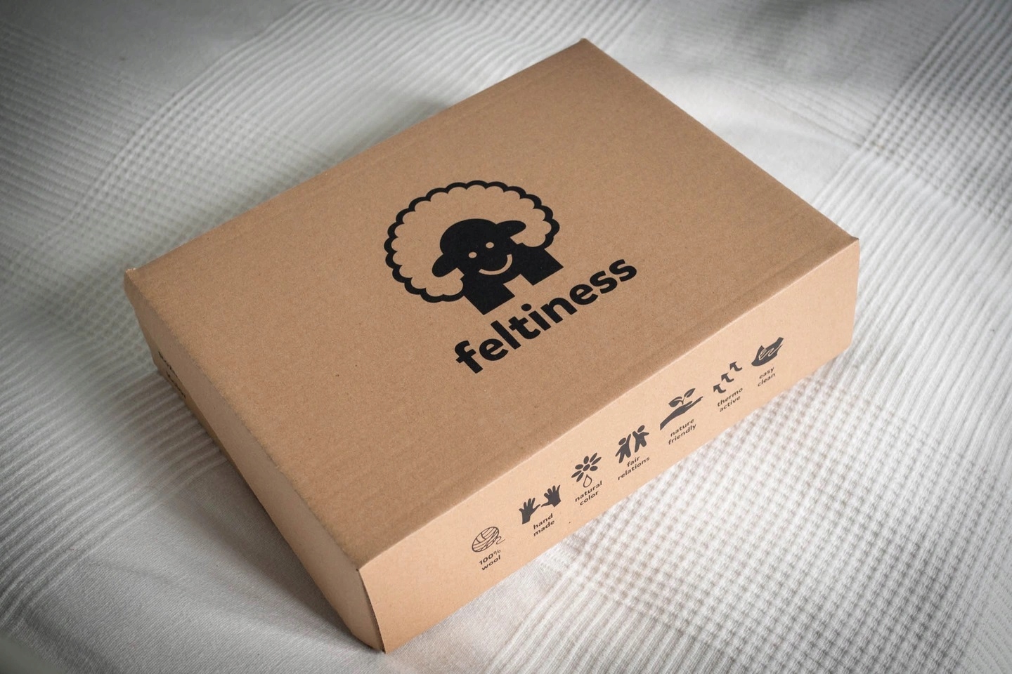 KAPCIE FILCOWE PAPCIE WEŁNIANE FELTINESS 37/38 Rozmiar 37,5