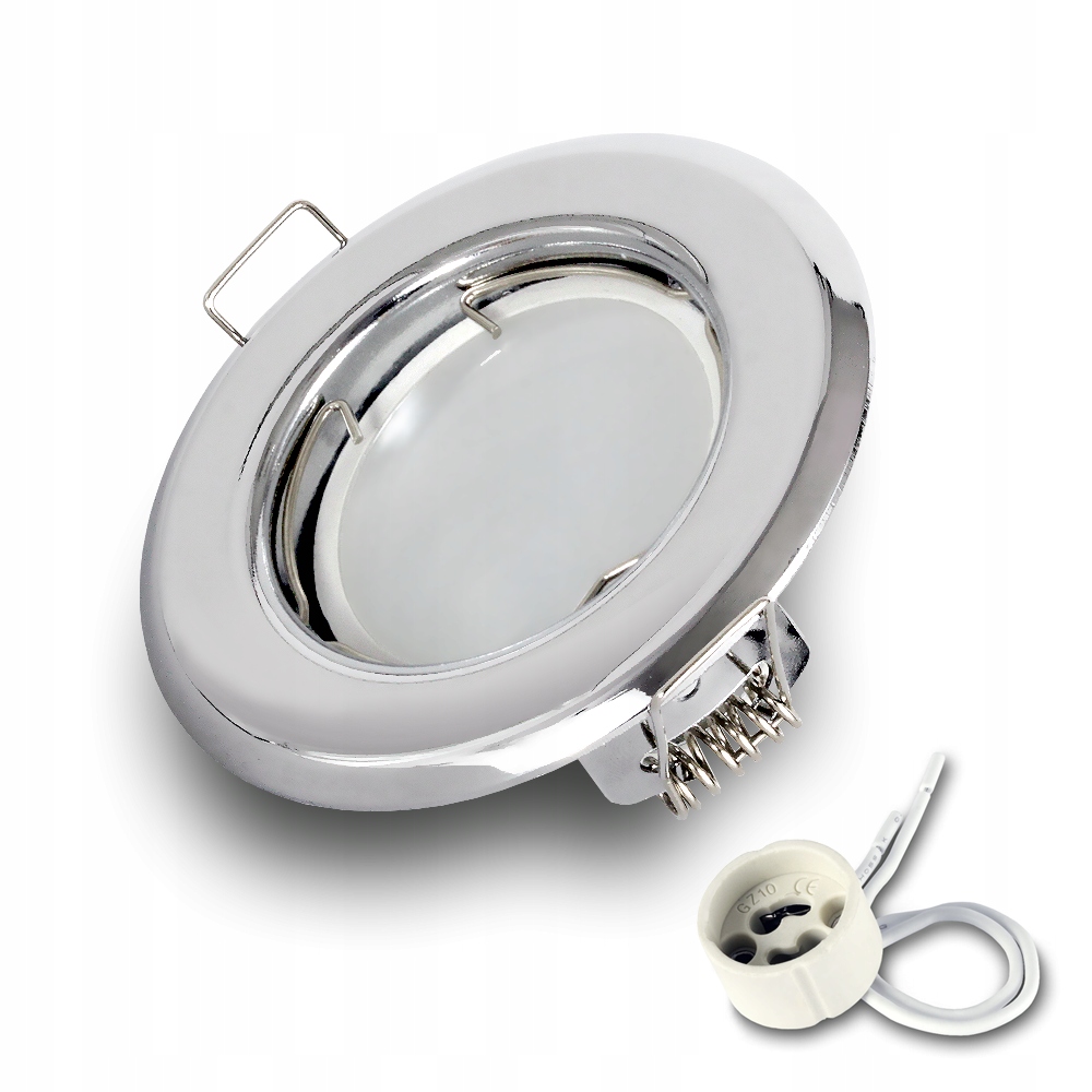 

Oprawa wpuszczana halogen Chrom żar. Led GU10 7W