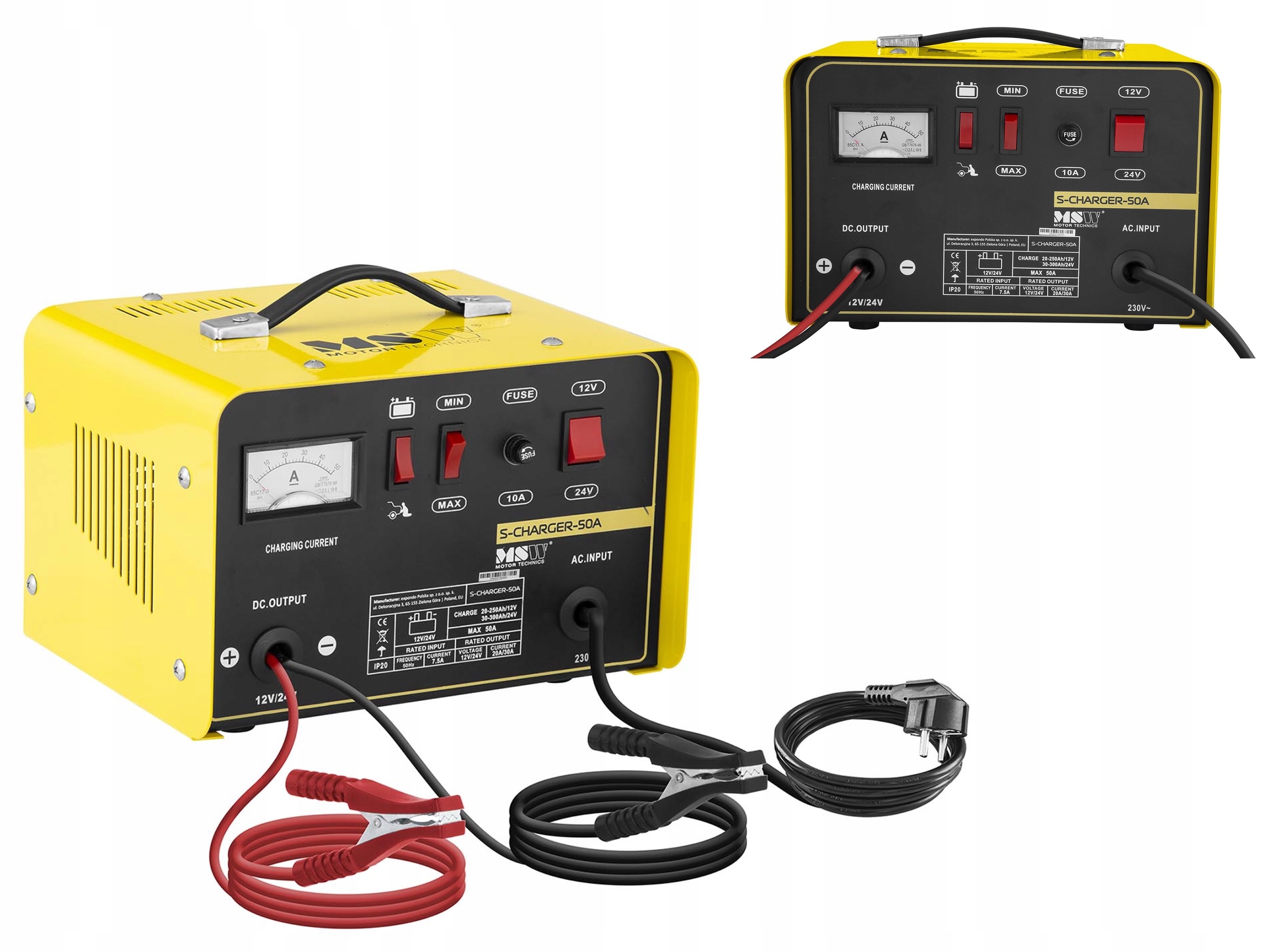 Nabíjačka Akumulátorov S Usmerňovačom A Štartovaním