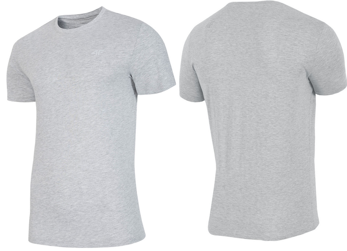 

4F T-shirt Męski Koszulka L20 TSM003 > S