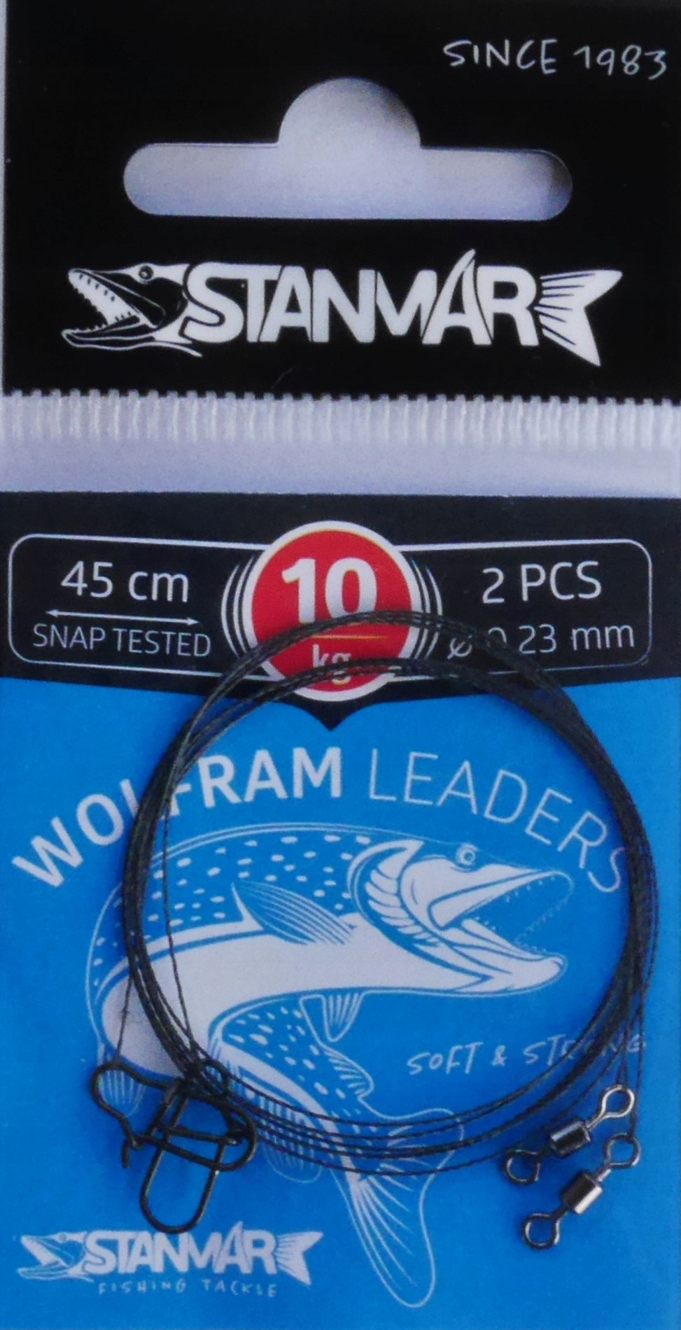 

Przypon WOLFRAMowy Stan-Mar DL 45cm 10kg 2szt