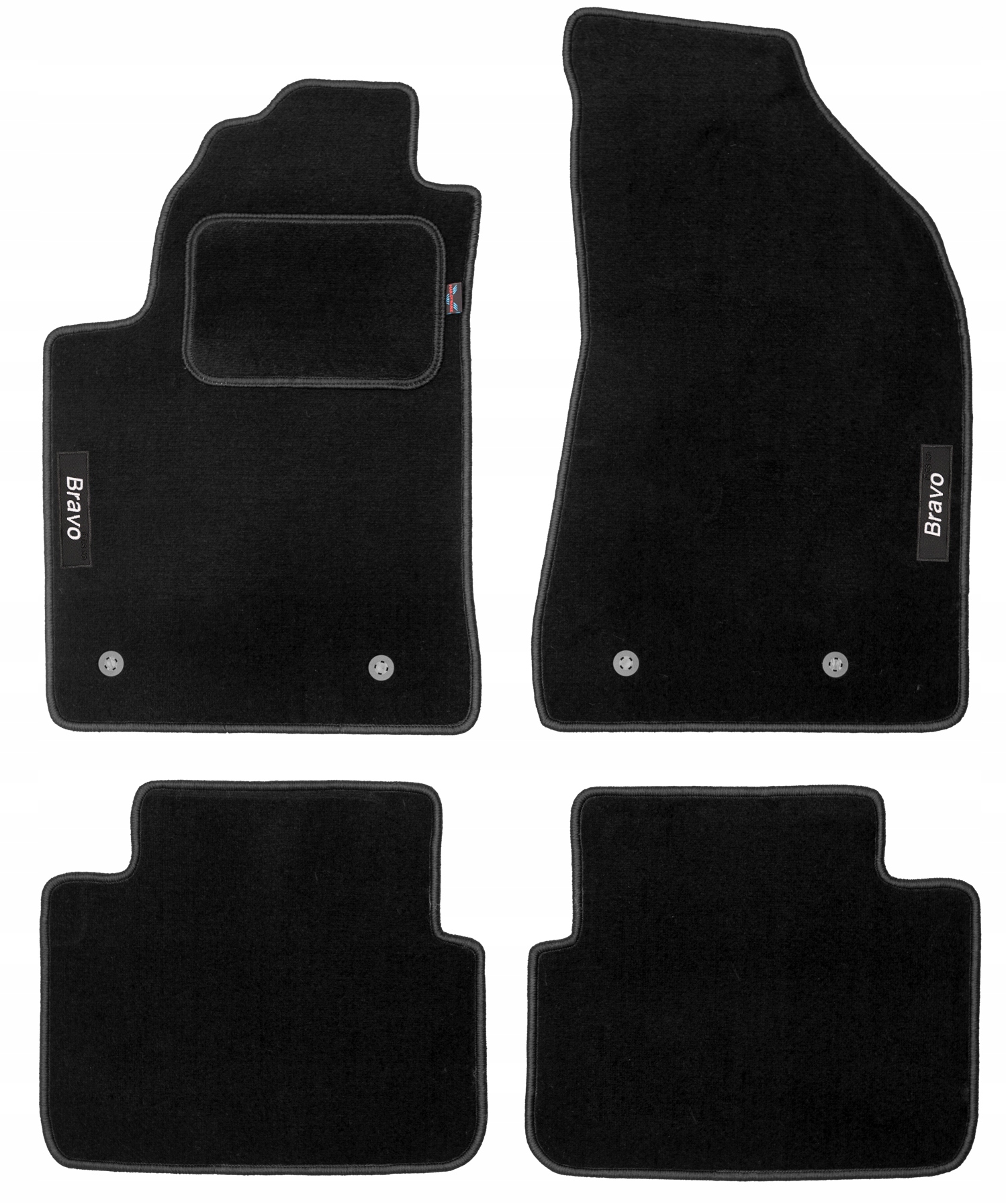 

Fiat Bravo II 2007-2014 Dywaniki welurowe Wgrzew