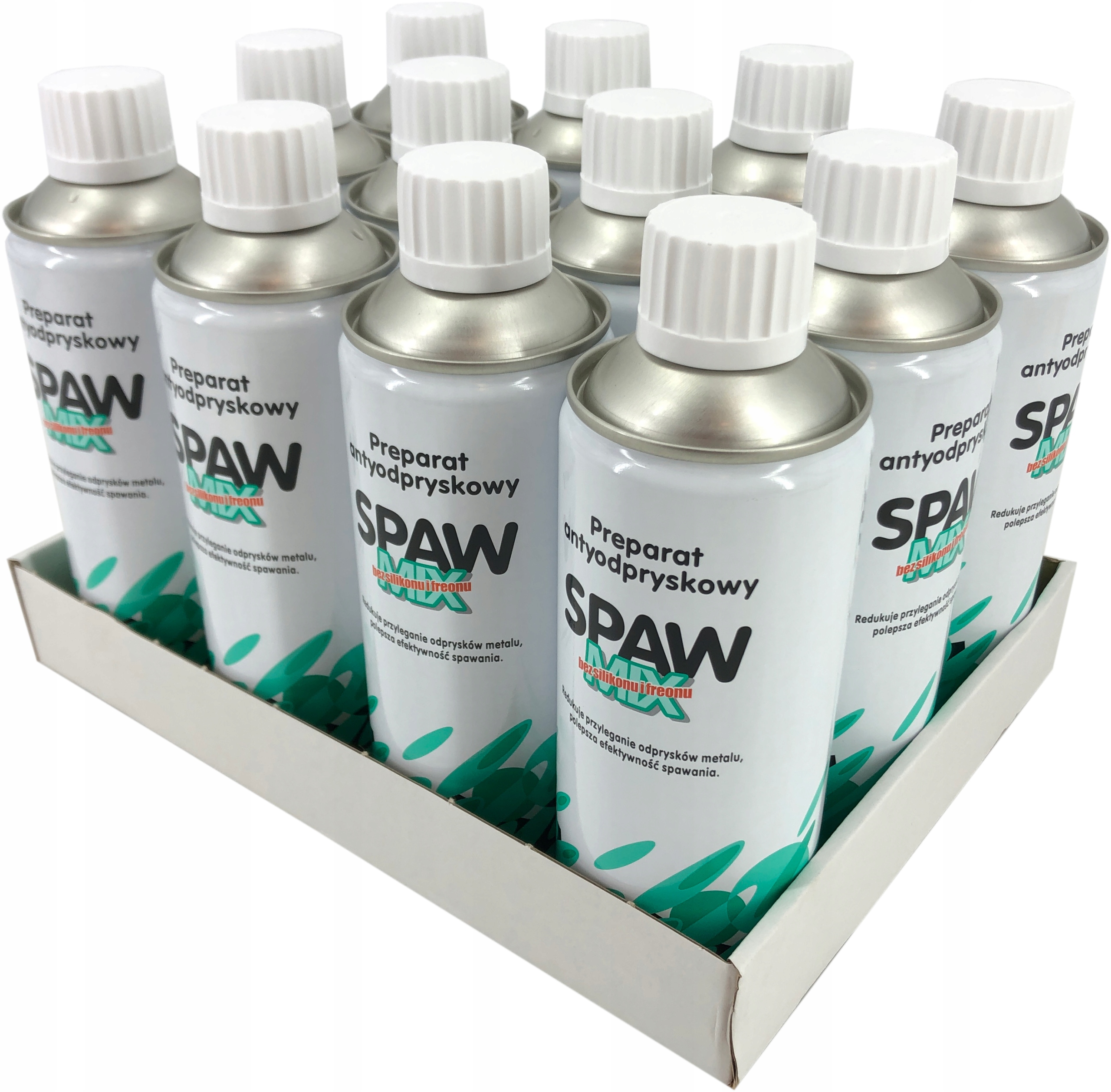 

Spawmix 12 szt Preparat antyodpryskowy 400ml Spray