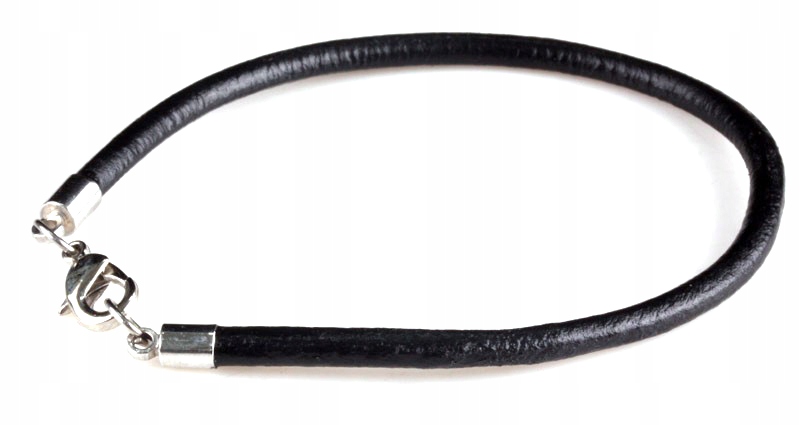

NO396 Bransoletka Modułowa Rzemień 3mm 2szt