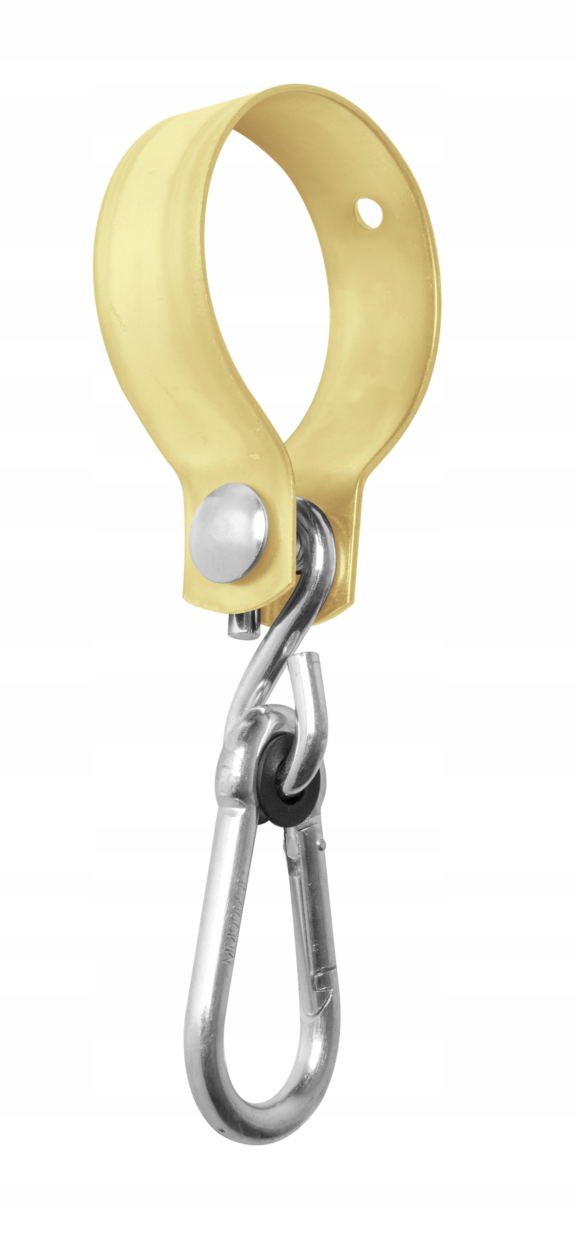 MOCOWANIE HUŚTAWKI HAK OBEJMA KARABIŃCZYK 80 mm