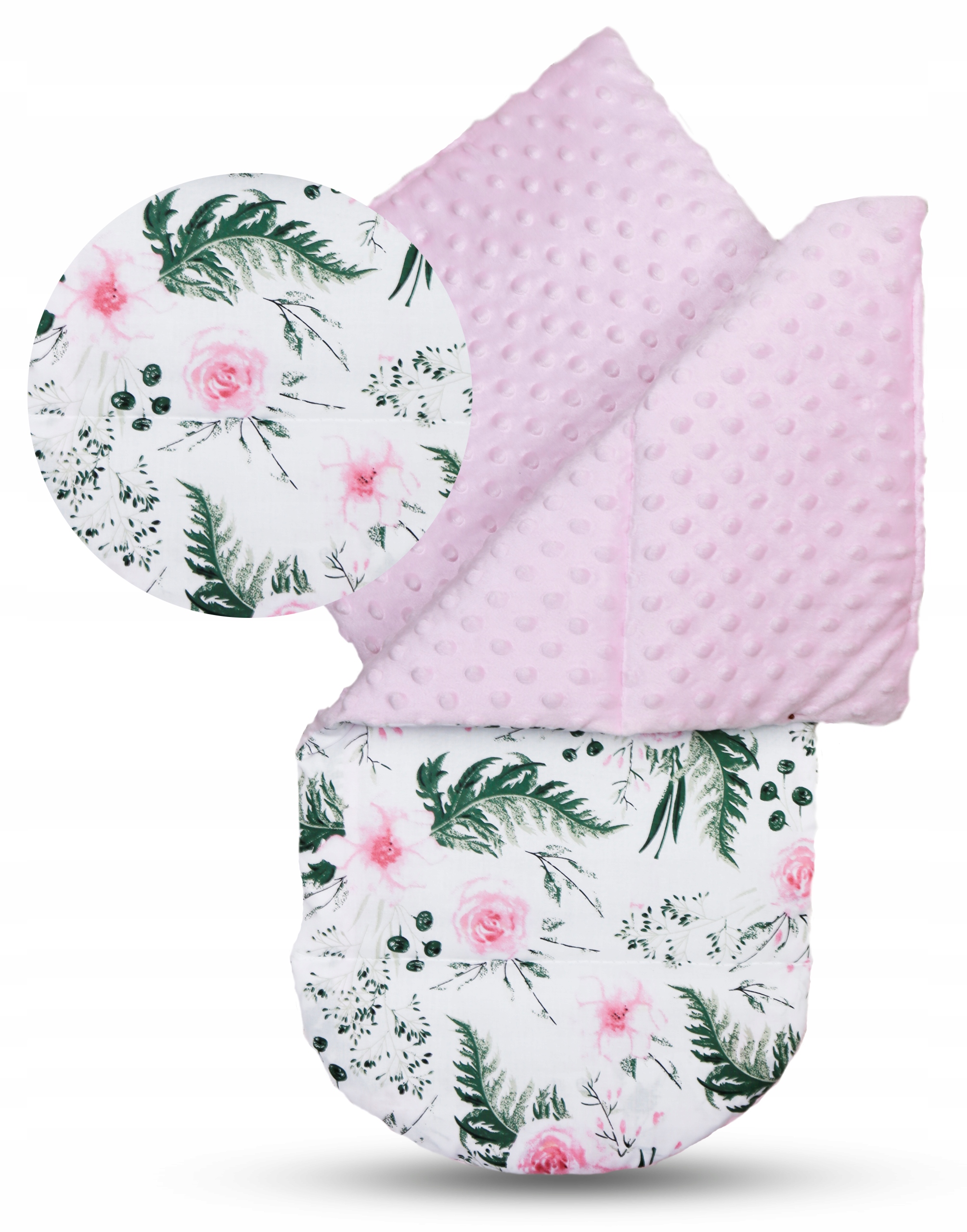 KOKON NIEMOWLĘCY GNIAZDO KOJEC MINKY ZESTAW XXL BABYMAM 7 EL. Marka Babymam