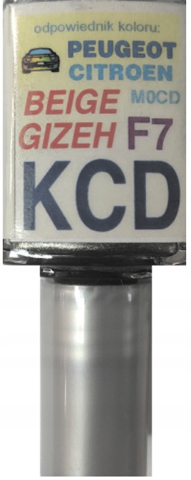 CITROEN PEUGEOT KCD BEIGE GIZEH LAKIER ZAPRAWKA