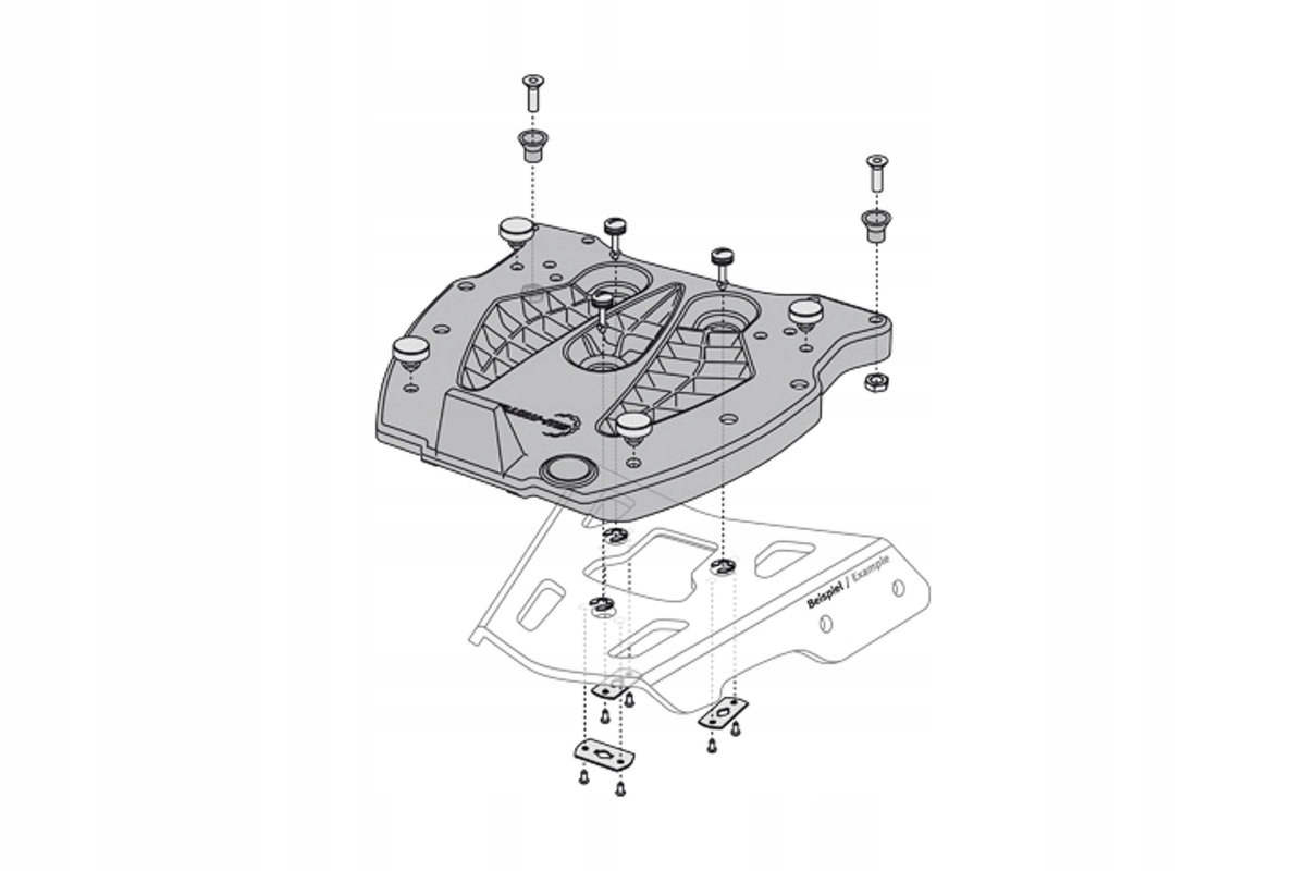 Монтажная пластина для ALU-RACK Givi Monokey SW-MOTECH