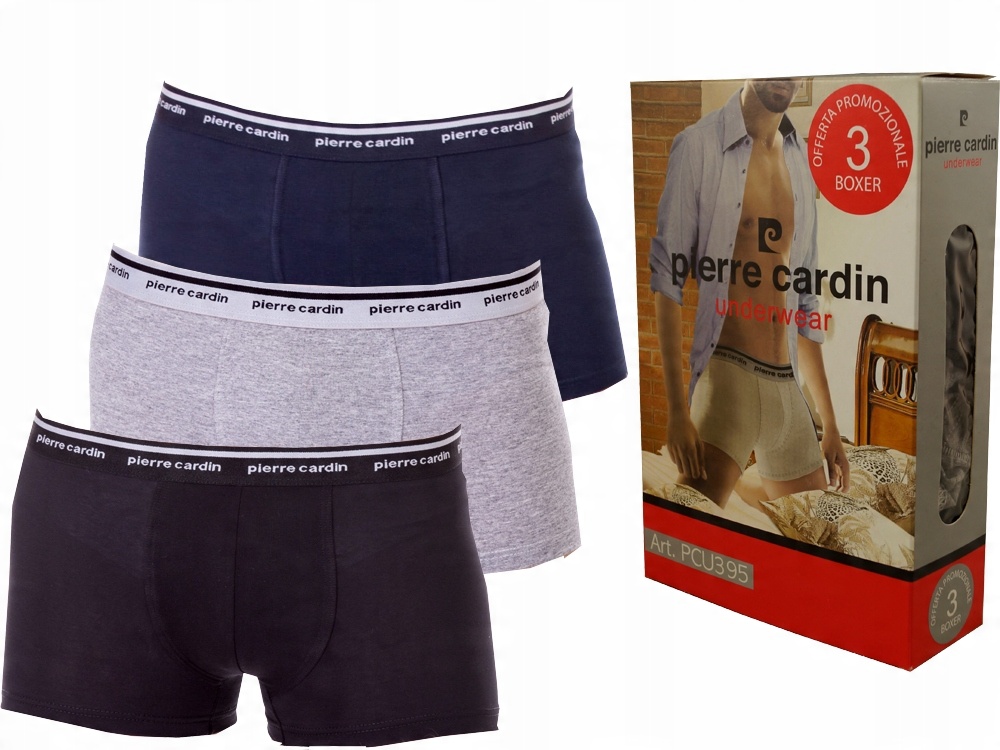 

Pierre Cardin Bawełna Bokserki - 3-pak 3-PARY R-xl