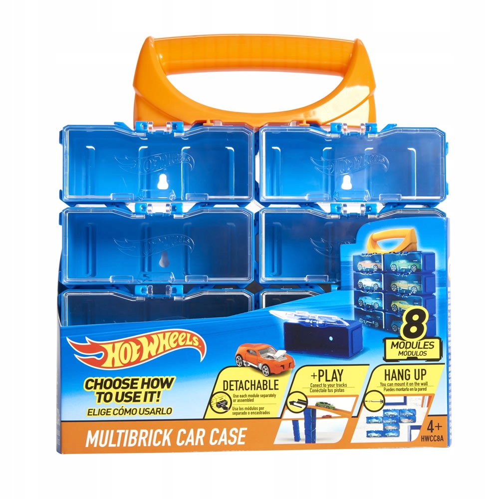 

Hot Wheels walizka skrzynka na 8 aut HWCC8A