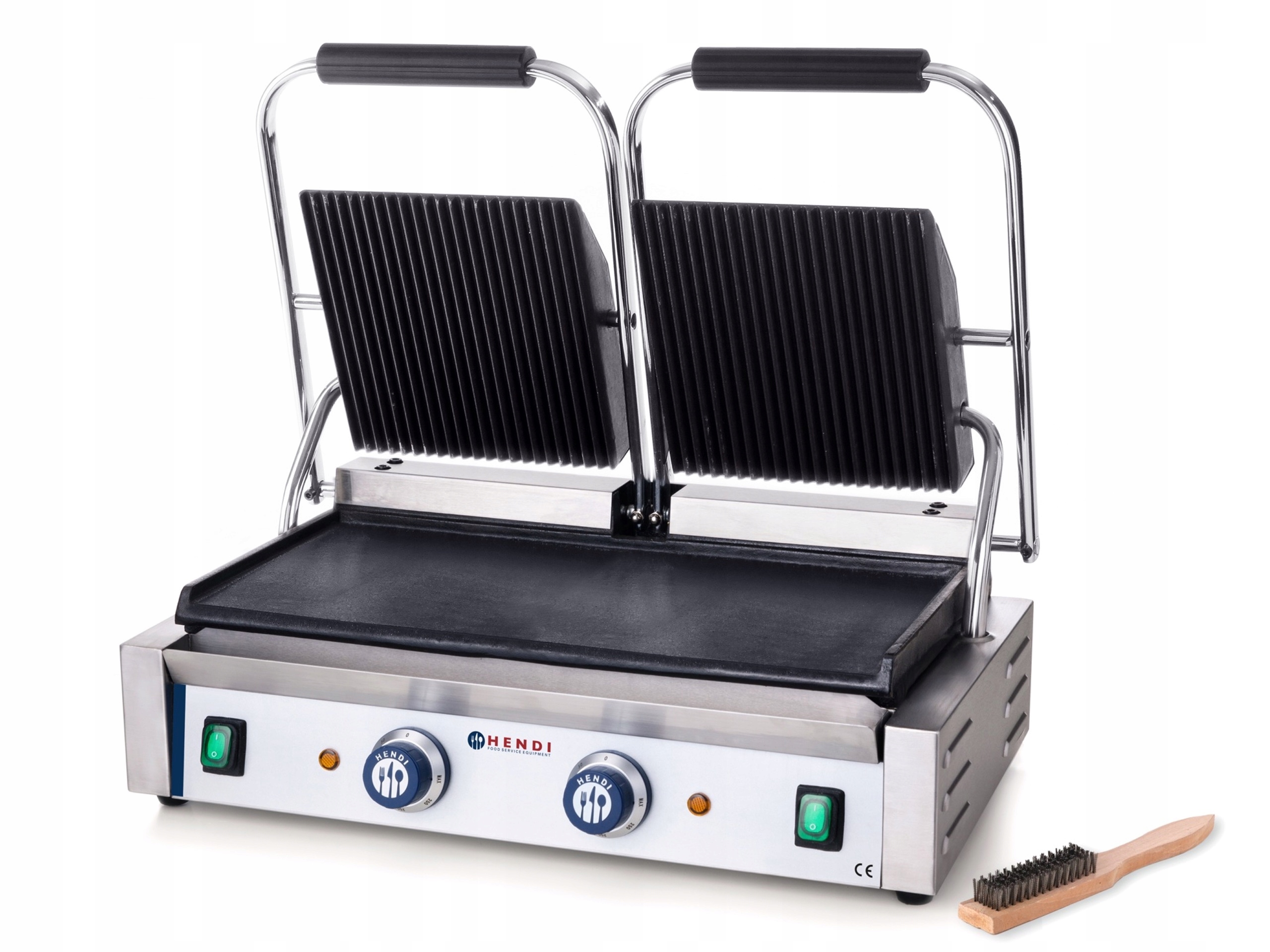 GRILL KONTAKTOWY OPIEKACZ 3,6kW GŁAD-RYF HENDI