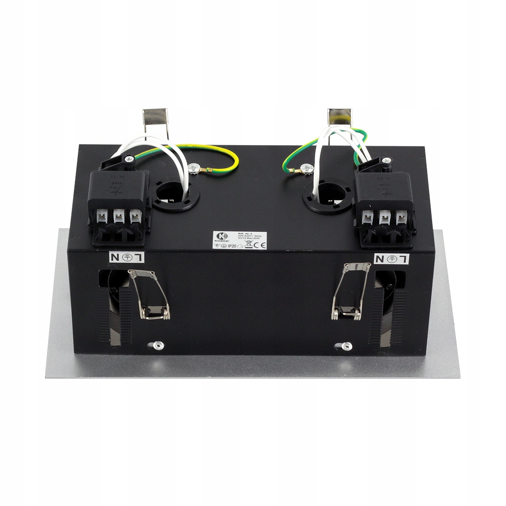 Oprawa halogenowa KWADRAT RUCHOMA do LED GU10 230V Kod producenta 8709