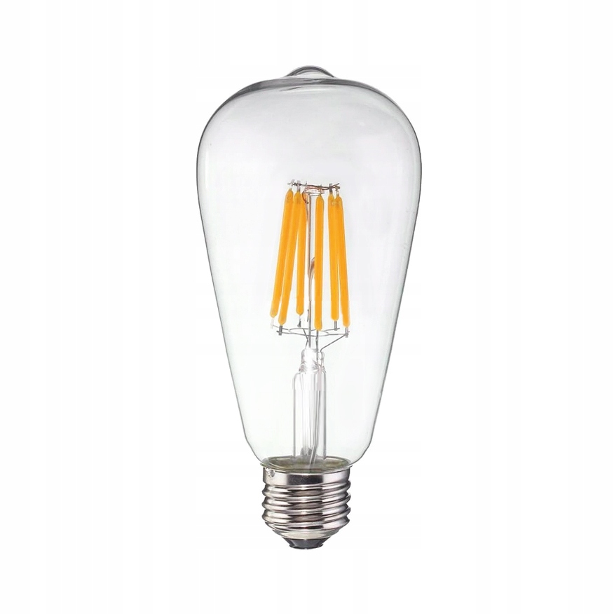 

Żarówka Led E27 Filament 6W Edison Ozdobna Ciepła