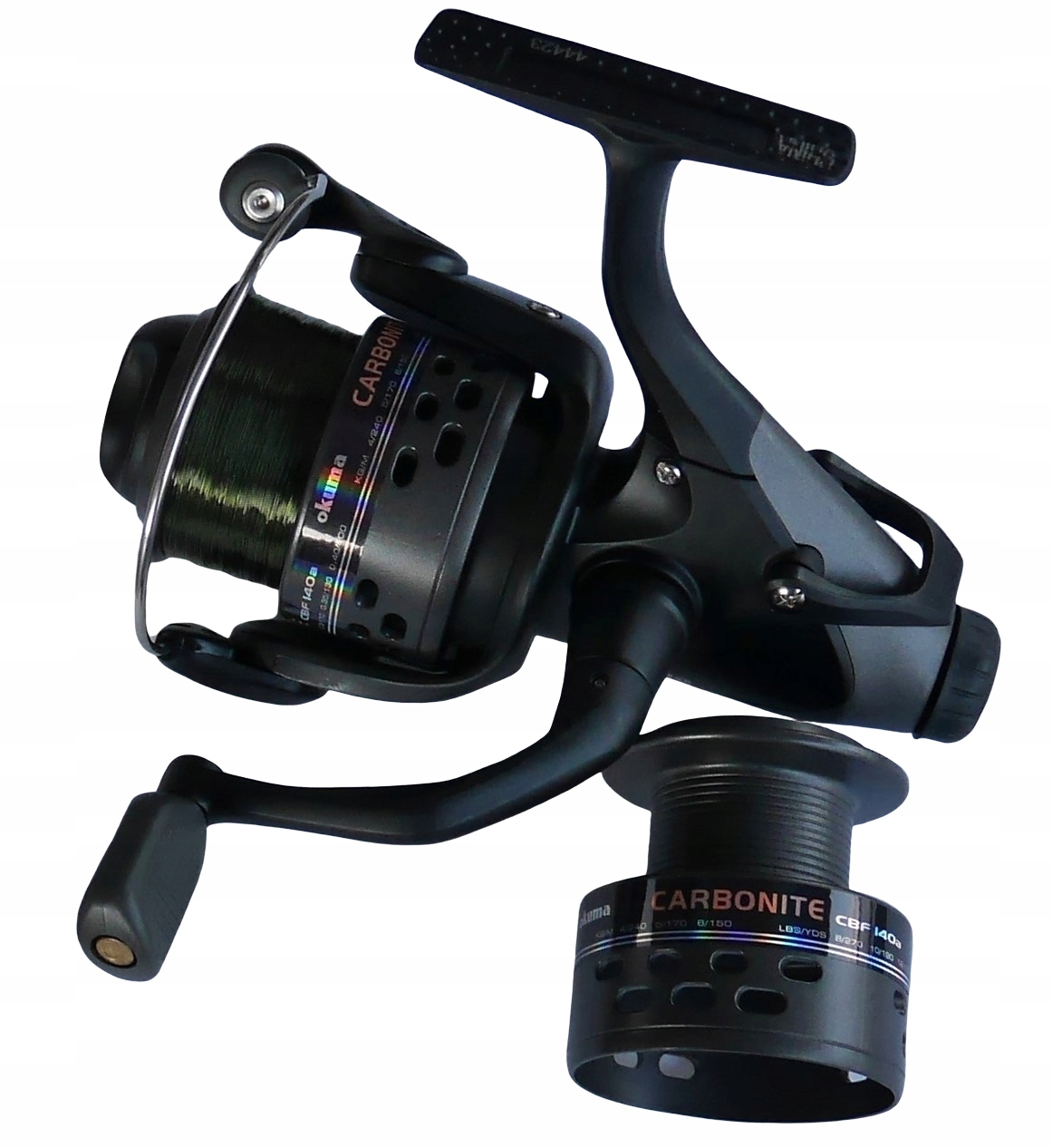 

Okuma Carbonite Xp 40 z wolnym biegiem i żyłką!