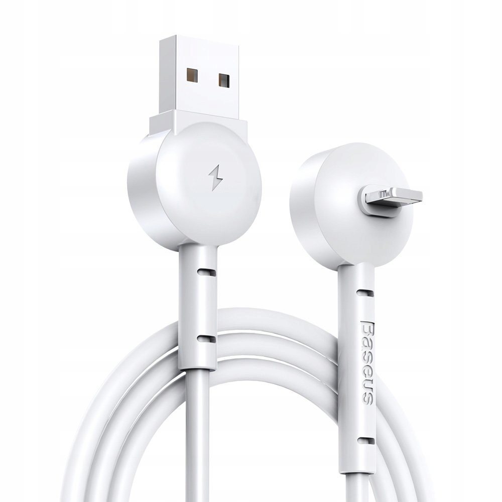 

Baseus Maruko kabel Lightning CALQX-02 2.1A biały