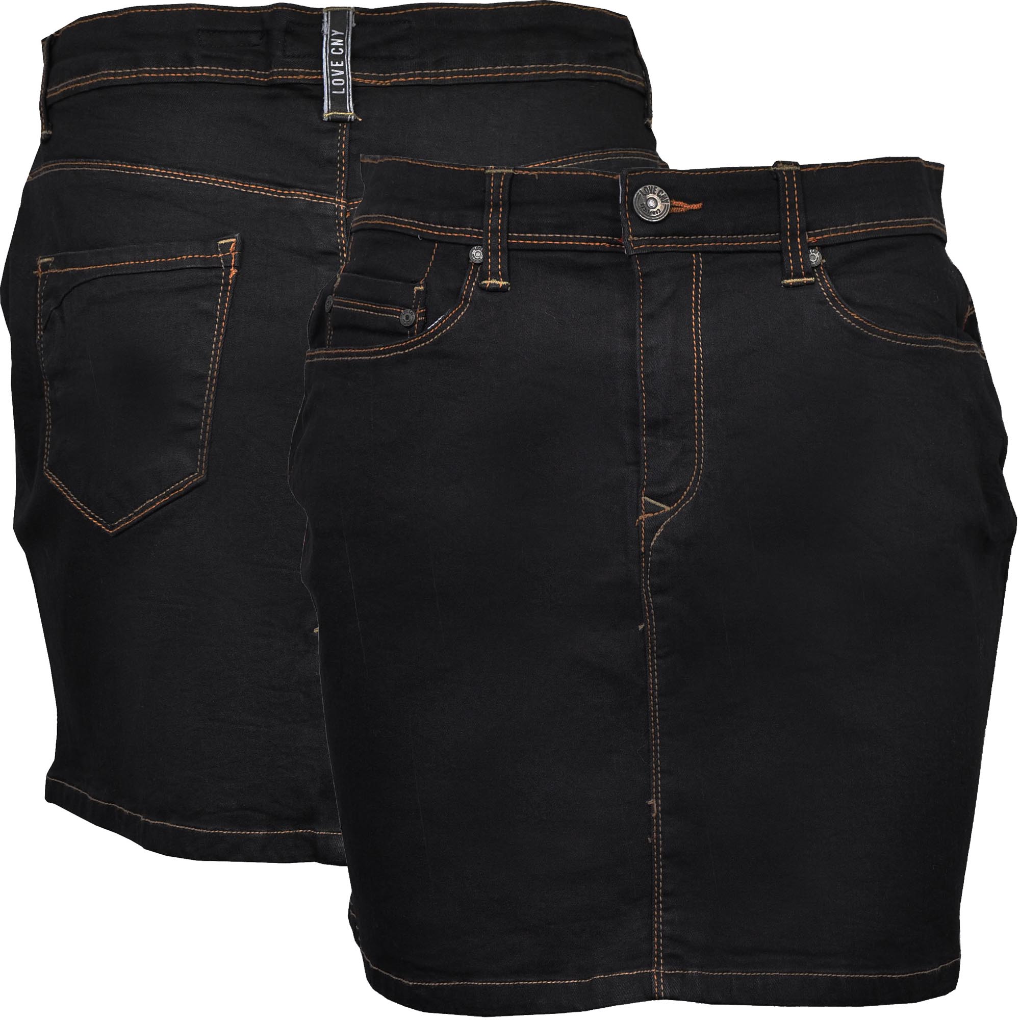 

Complices Jeansowa Spódnica Mini Czarna L 40