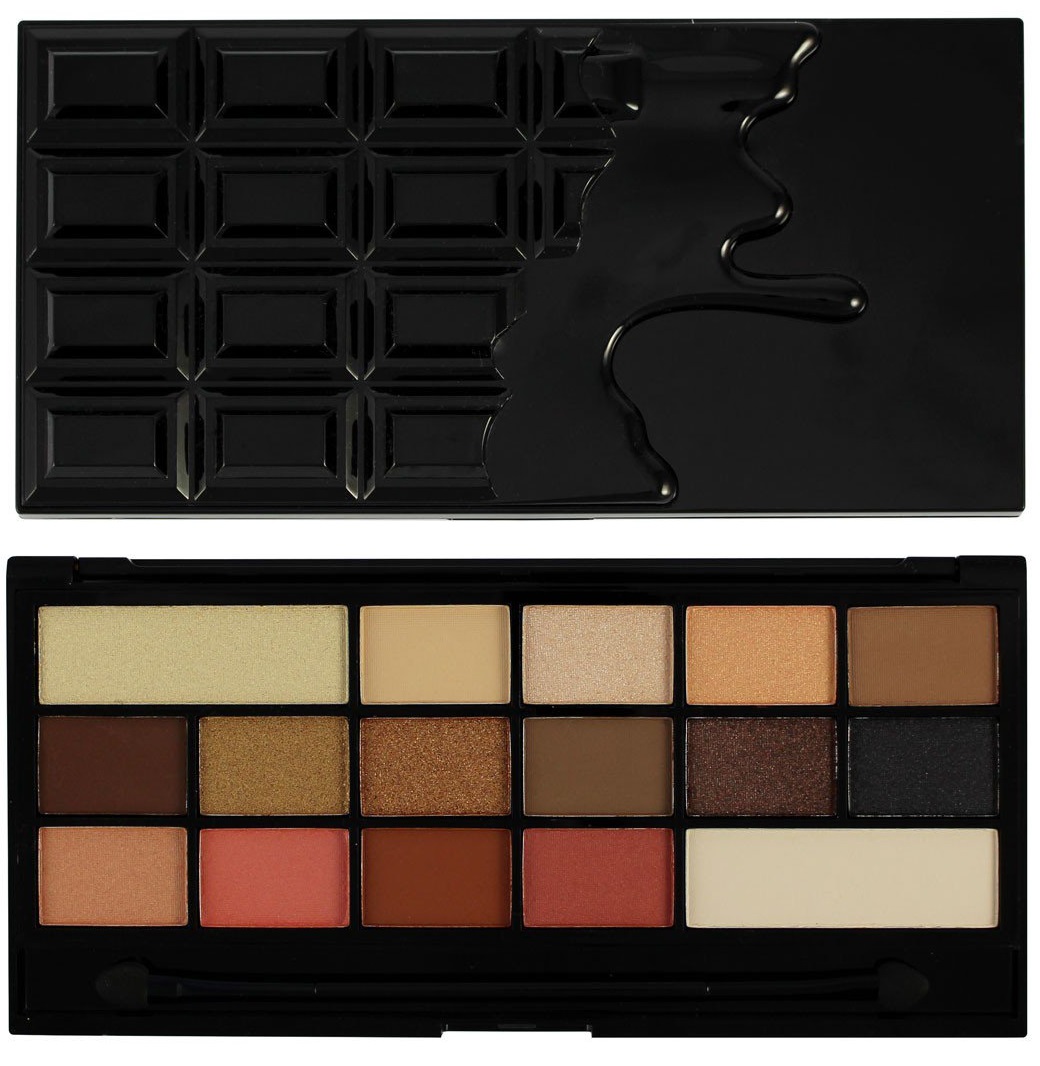 Paleta cieni Makeup Revolution Prasowane Chocolate Vice