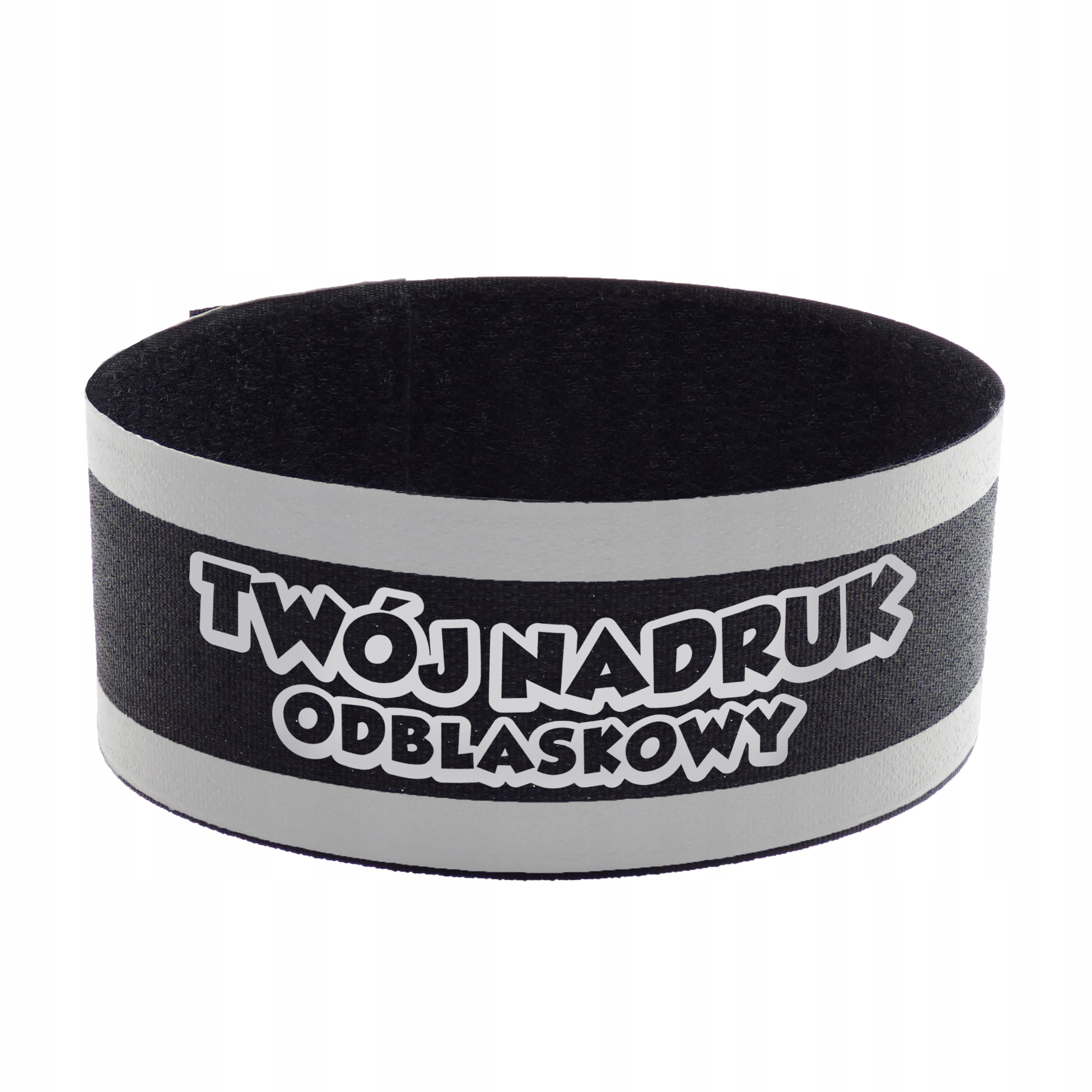 

Odblaskowa opaska na ramię własny nadruk Logo
