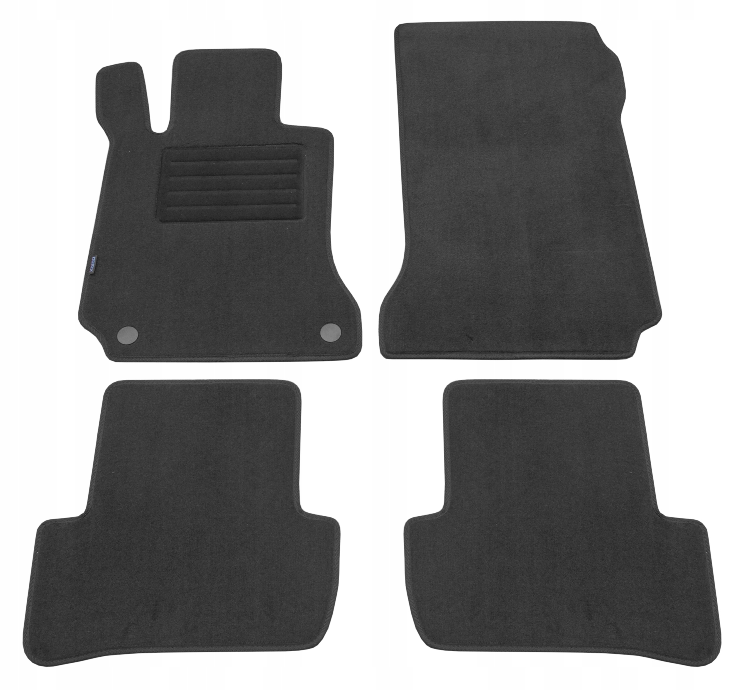 Koberečky Velurové Petex Mercedes C-class W204 07-14