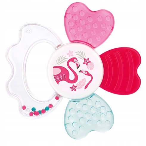 CANPOL Grzechotka z gryzakiem wodnym ZWIERZĄTKA