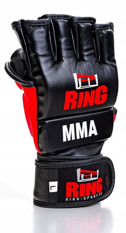

Rękawice Mma Skóra Syntetyczna Firmy Ring roz. M