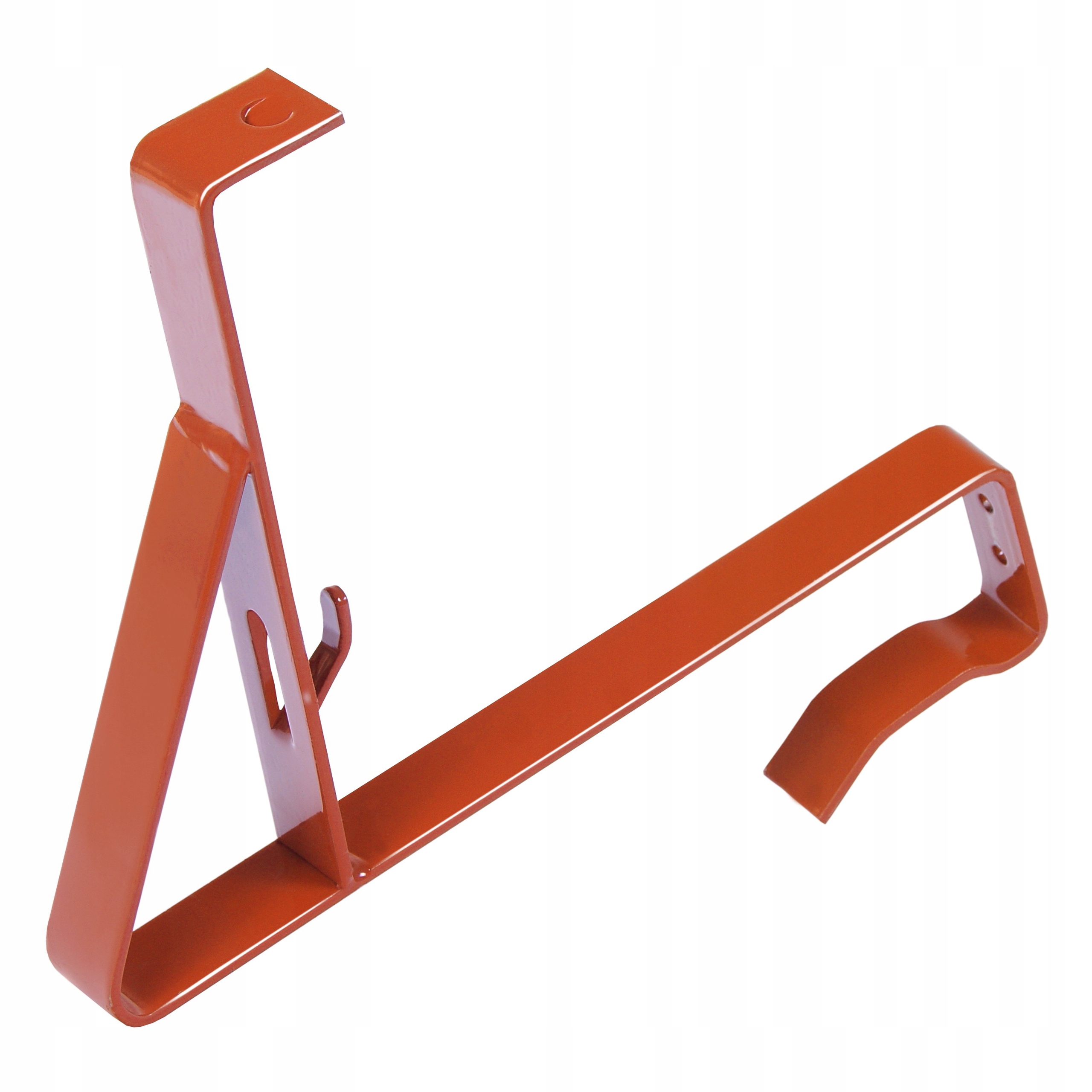 Uchwyt płotka o wysokości 15cm do dachówki LN1 lakierowany cegła