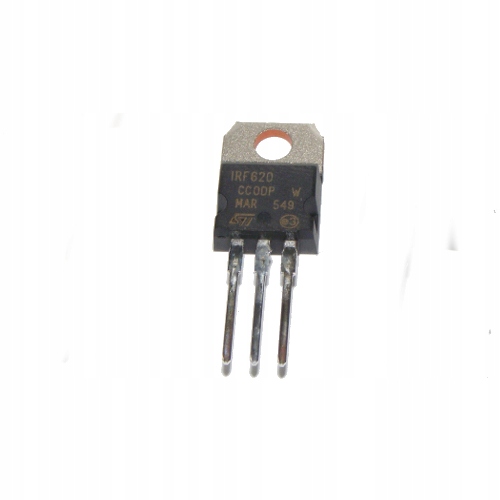 

IRF620 Tranzystor Mosfet 200V 5,2A TO-220 Stm