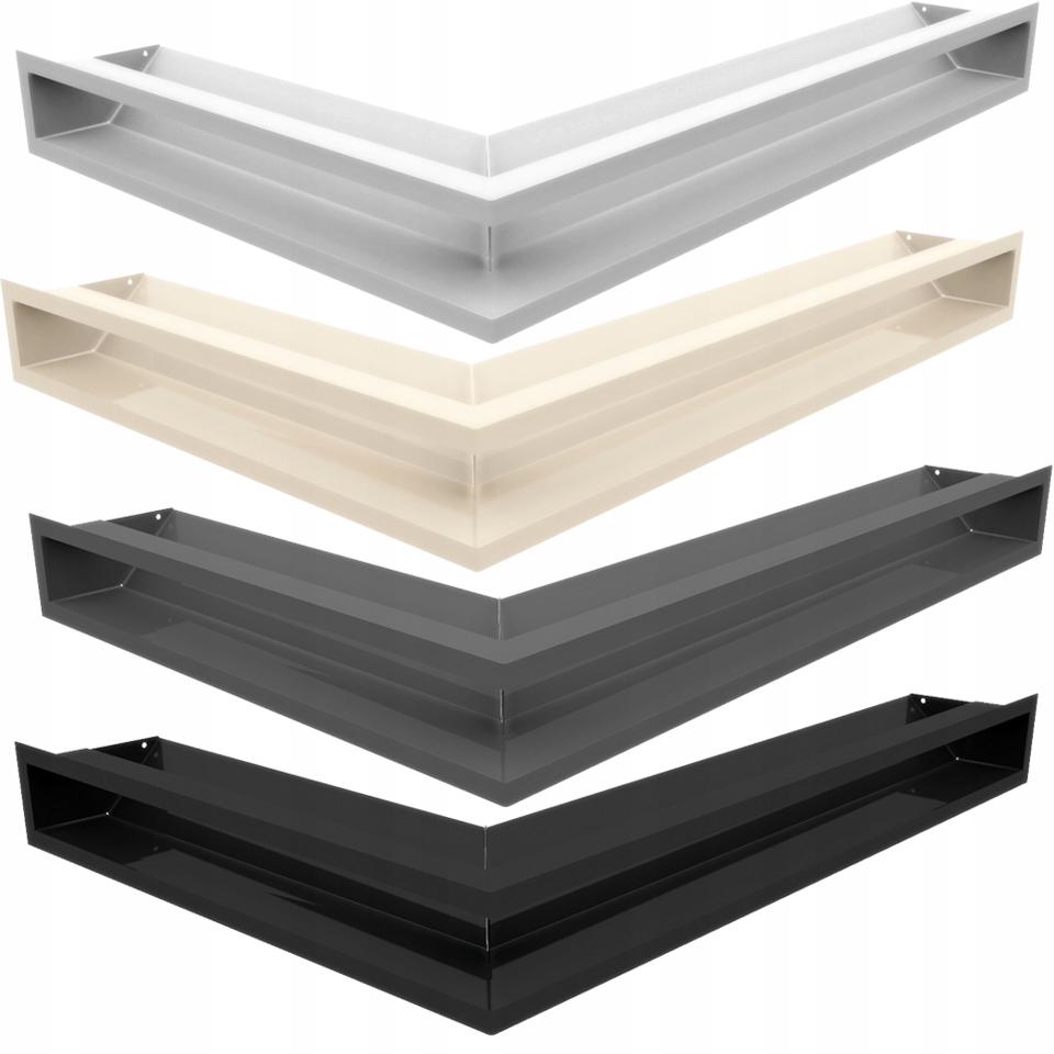 Krbová mřížka Luft rohová 54,7x76,6x9 Slim