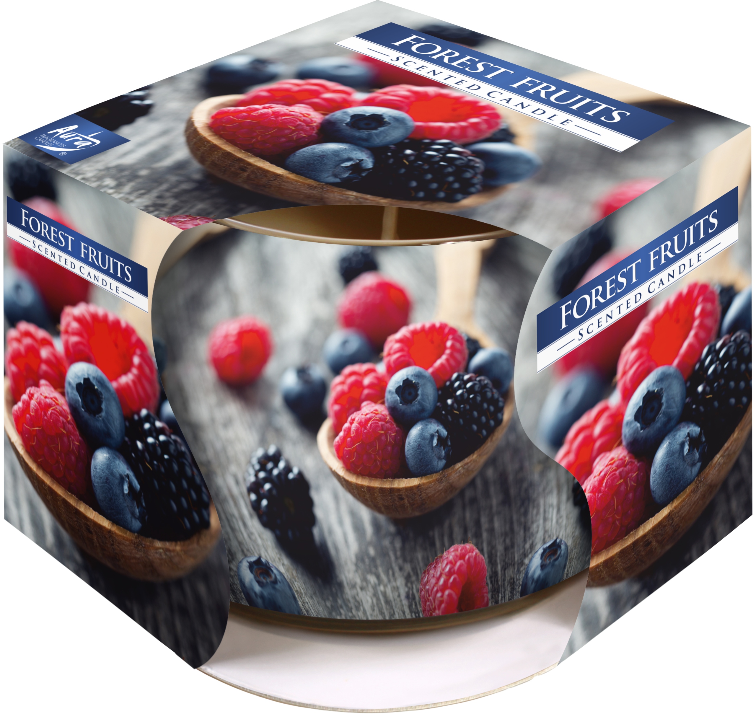 

Świeca zapachowa w szkle Owoce Leśne produkt Pl