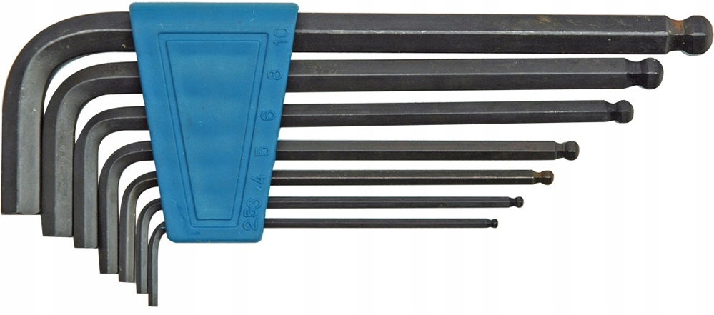 

Klucze sześciokątne Hex 2,5-10mm 56470 Vorel 7el.