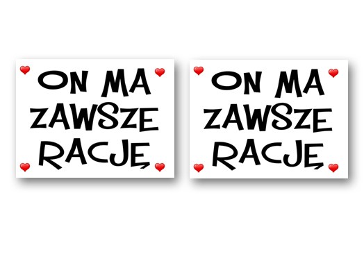 

Naklejki na pod buty dla męża i żony na ślub N11
