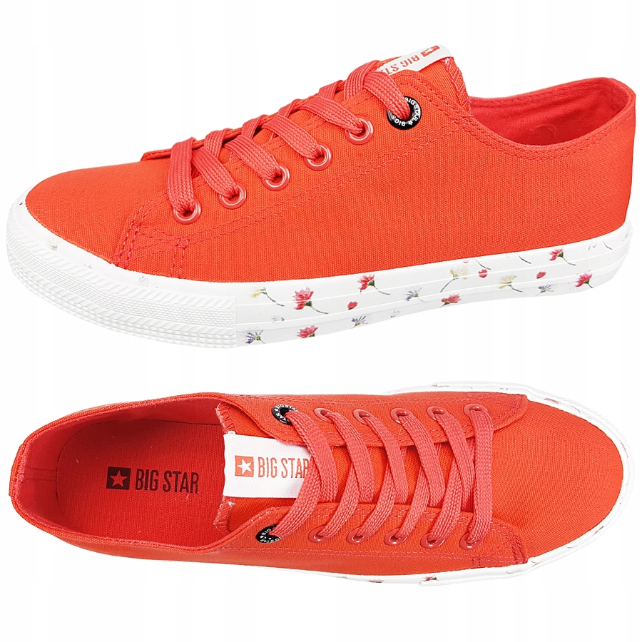 

Trampki Big Star damskie czerwone DD274709 buty 38
