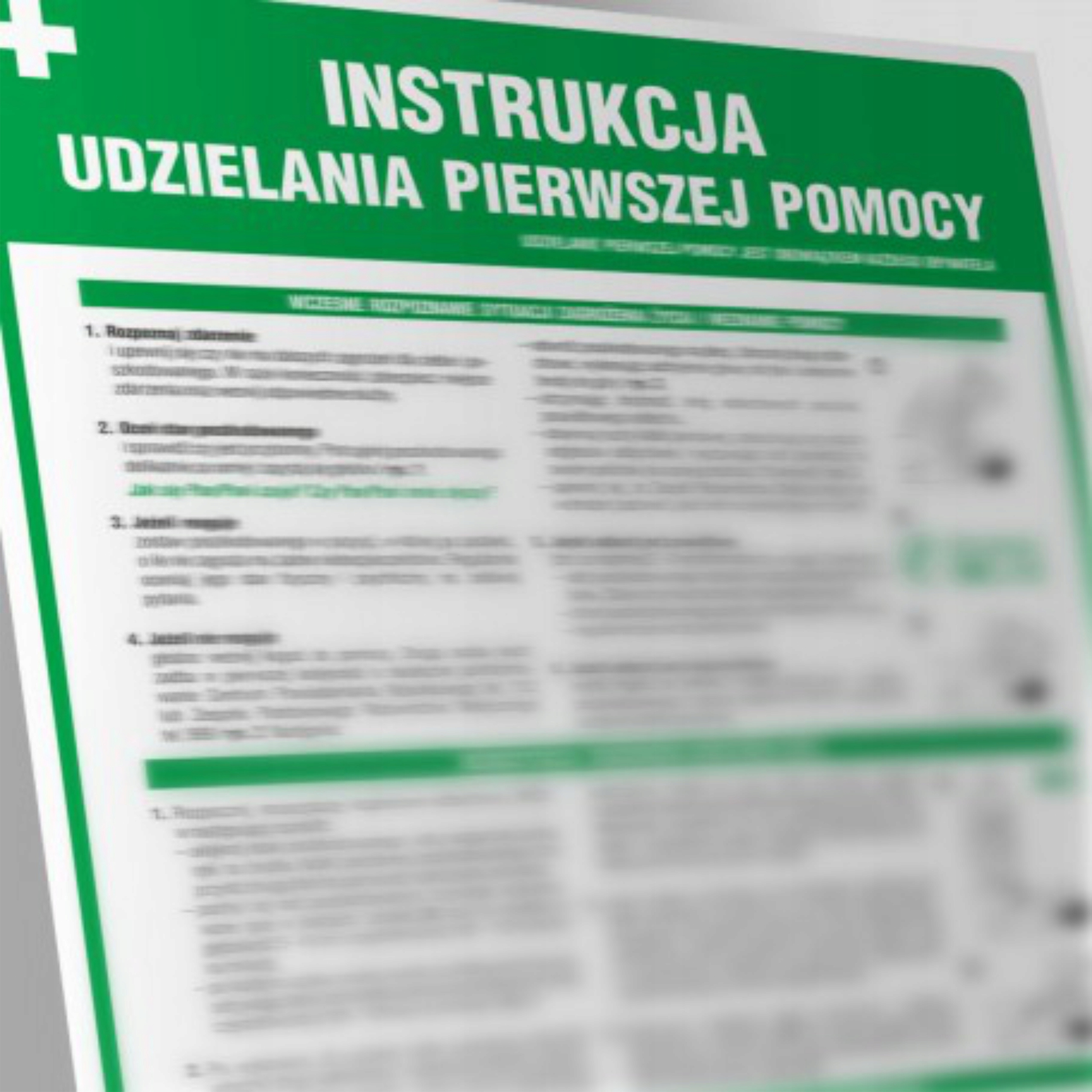 

Instrukcja Bhp pierwszej pomocy przedmedycznej