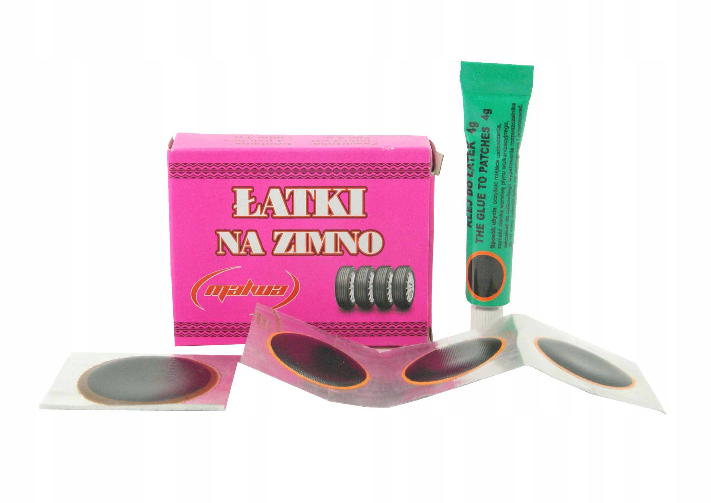 

Zestaw Do Łatania Dętek Na Zimno 4szt 28mm 35mm