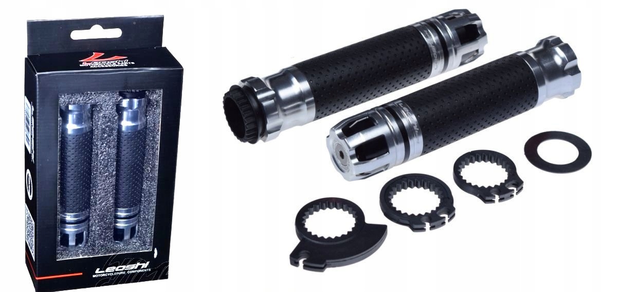 Stříbrné Manžety Guma Sada Párových Koncovek