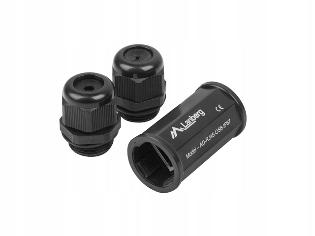 

Złączka RJ45-RJ45 kat.6 Ftp wodoodporna IP67