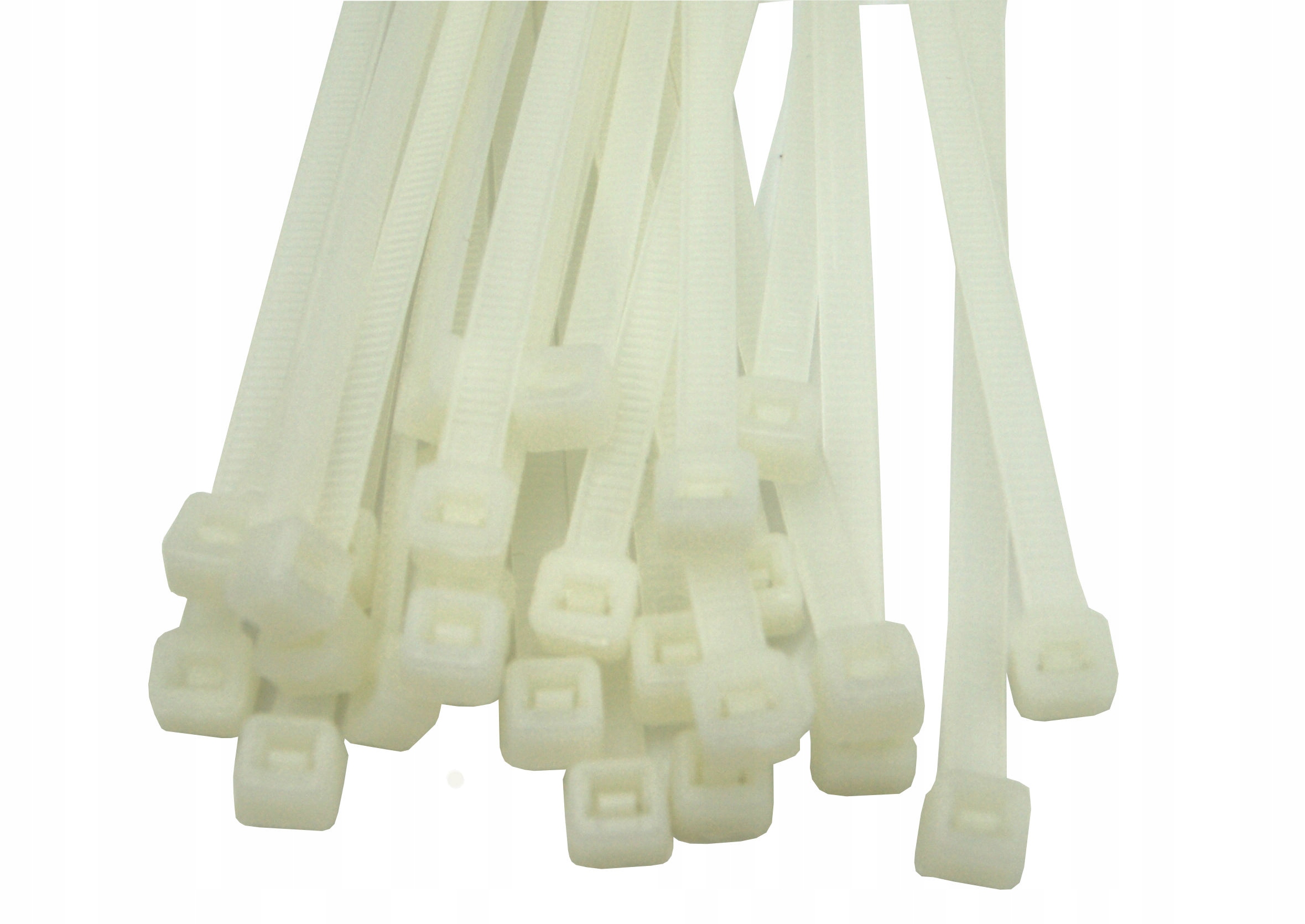 OPASKI KABLOWE ZACISKOWE TRYTKI 100x2.5 MM BIAŁE Marka Bosma