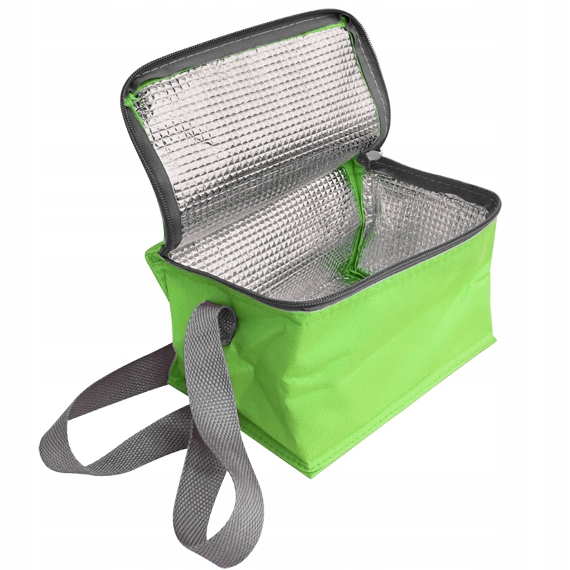 TORBA TERMICZNA TERMOIZOLACYJNA PLAŻOWA SKŁADANA ZIELONA 3L PROMIS TL35