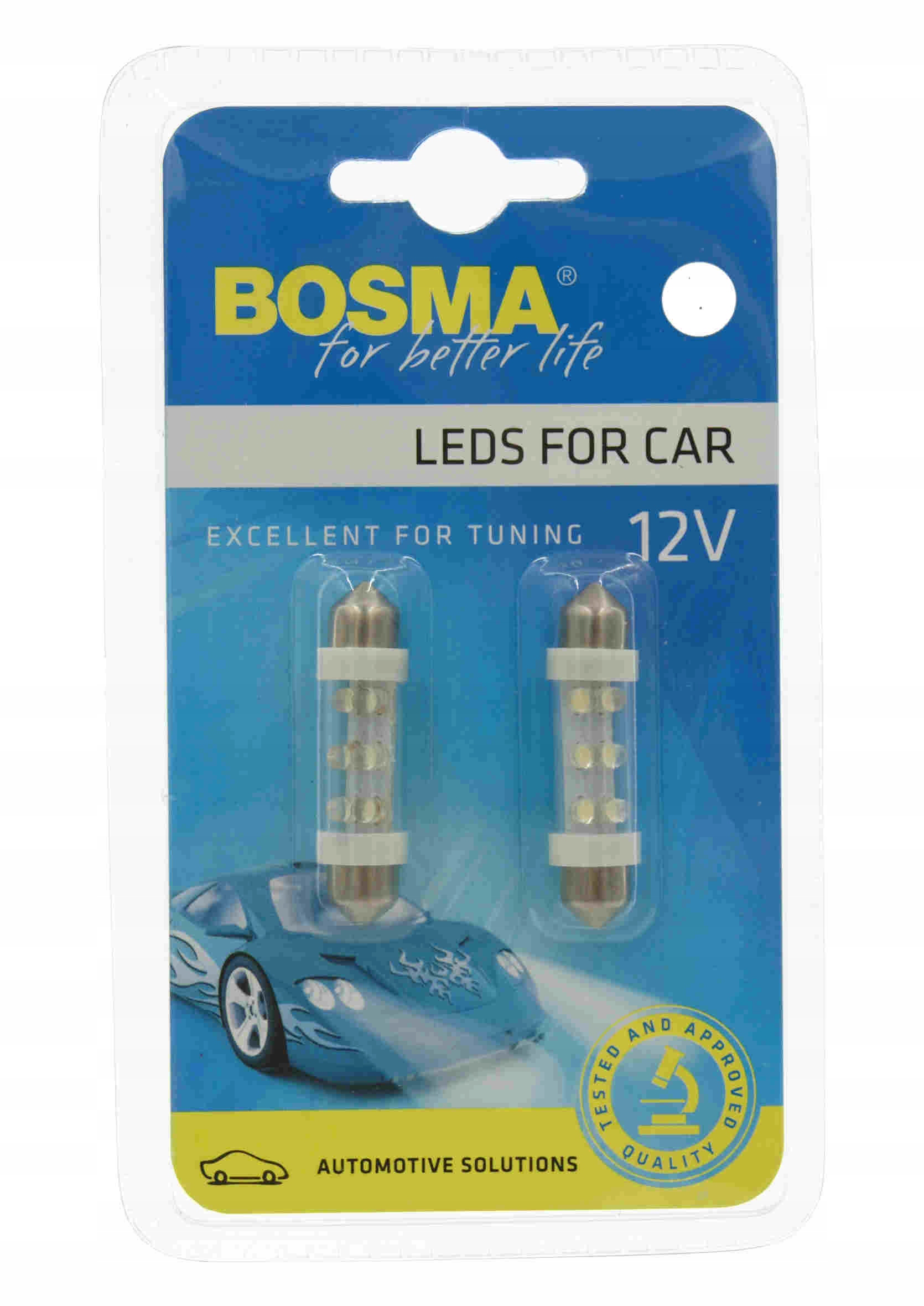 

Led Żarówka Diodowa 6 Led SV8.5 12V C10W Rurka 2SZ