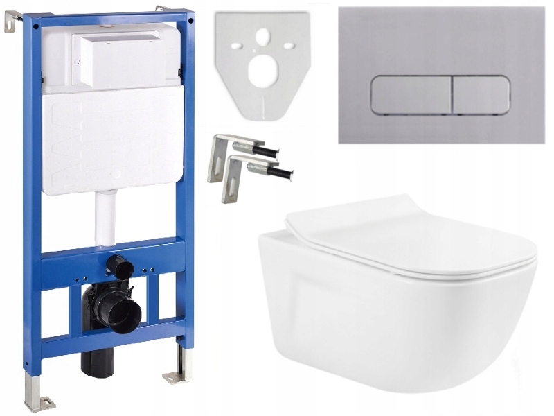 Mexen Stelaż Wc Miska Margo Rimless Przycisk